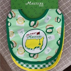 Augusta Masters baby bib